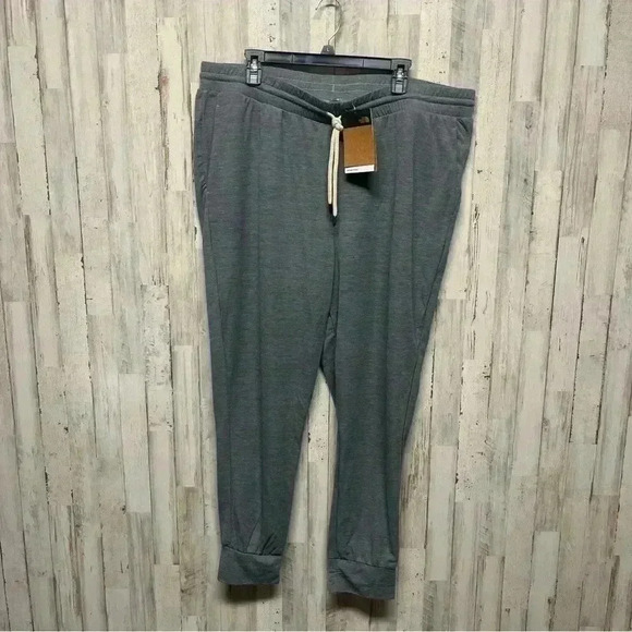 The North Face Womens Gray Jogger Pants Drawstring Waist Classic Fit Size 3XL - Picture 1 of 11